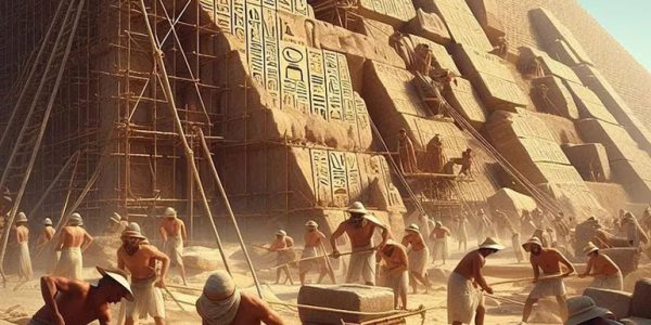 اهرام مصر چگونه ساخته شد؟