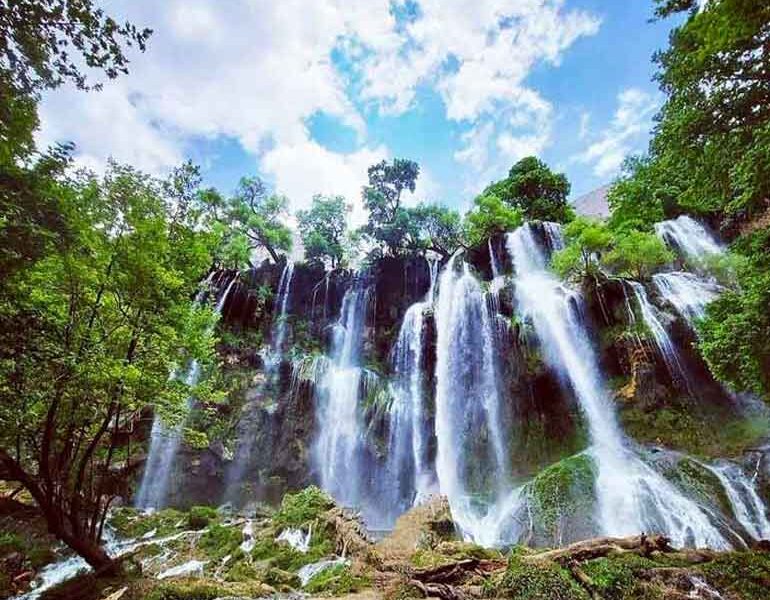 آبشار زرد لیمه،