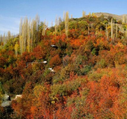 روستای زشک مشهد؛ تماشای بهشتی فرازمینی با چشمان زمینی